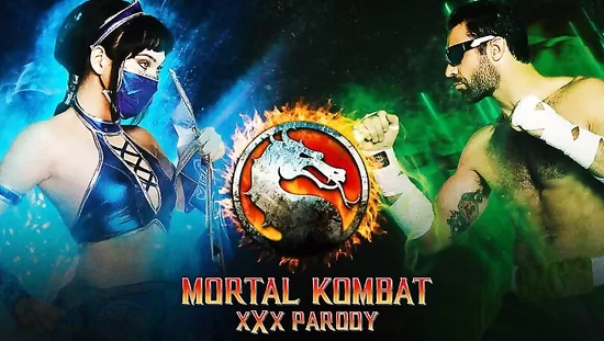 Порно пародия на Мортал Комбат, Китана vs Джонни